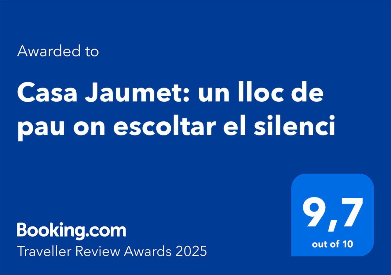 Апартаменты Casa Jaumet: Un Lloc De Pau On Escoltar El Silenci Aramunt Экстерьер фото